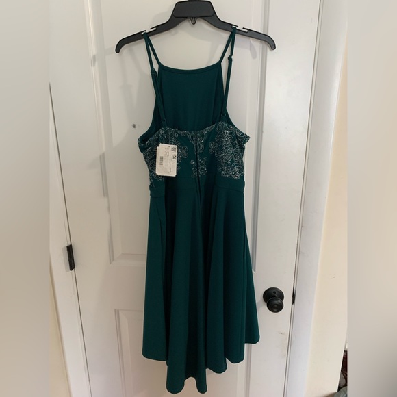 Embellished Green Dress - Picture 3 of 8